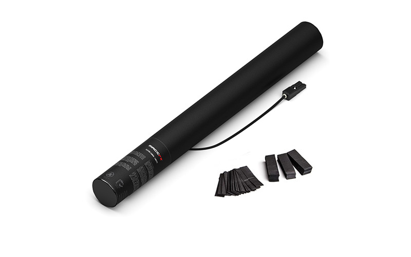 Magic FX Elektrische Konfetti Kanone 50cm Schwarz