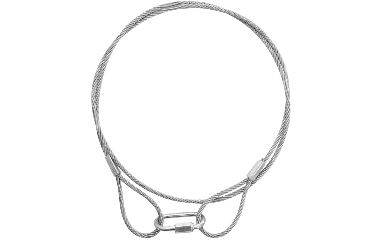 Eurolite Stahlseil (SC) 900x3mm silber