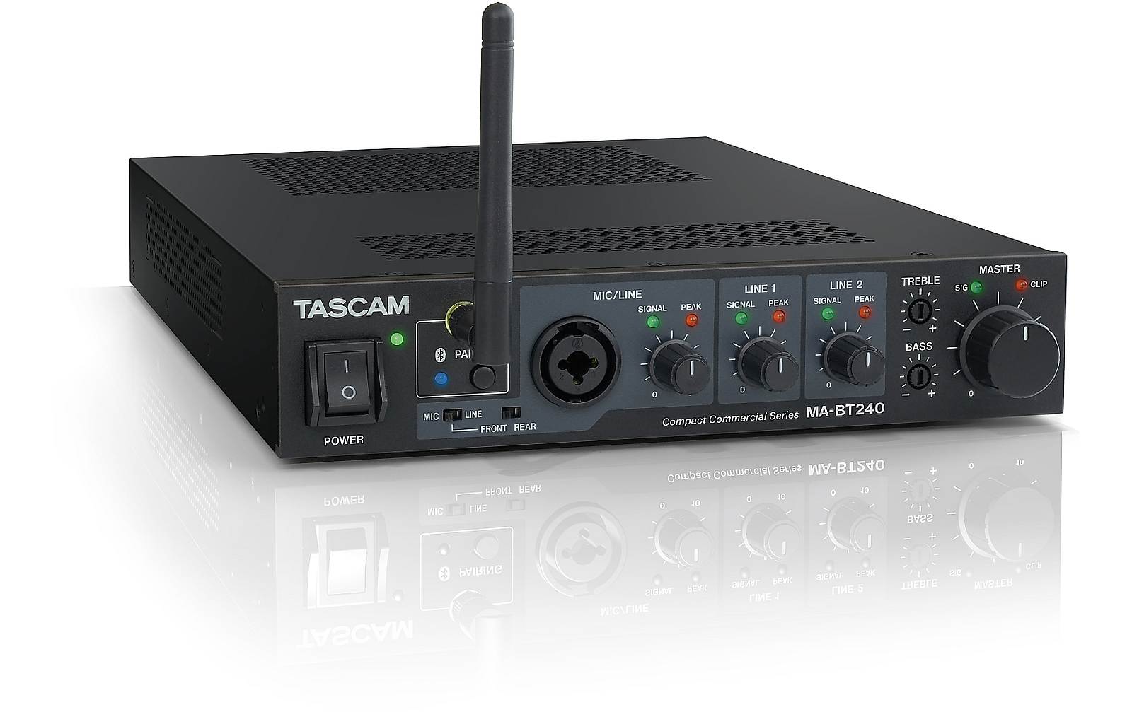 Tascam MA-BT240 240 Watt Mischverstärker mit Bluetooth