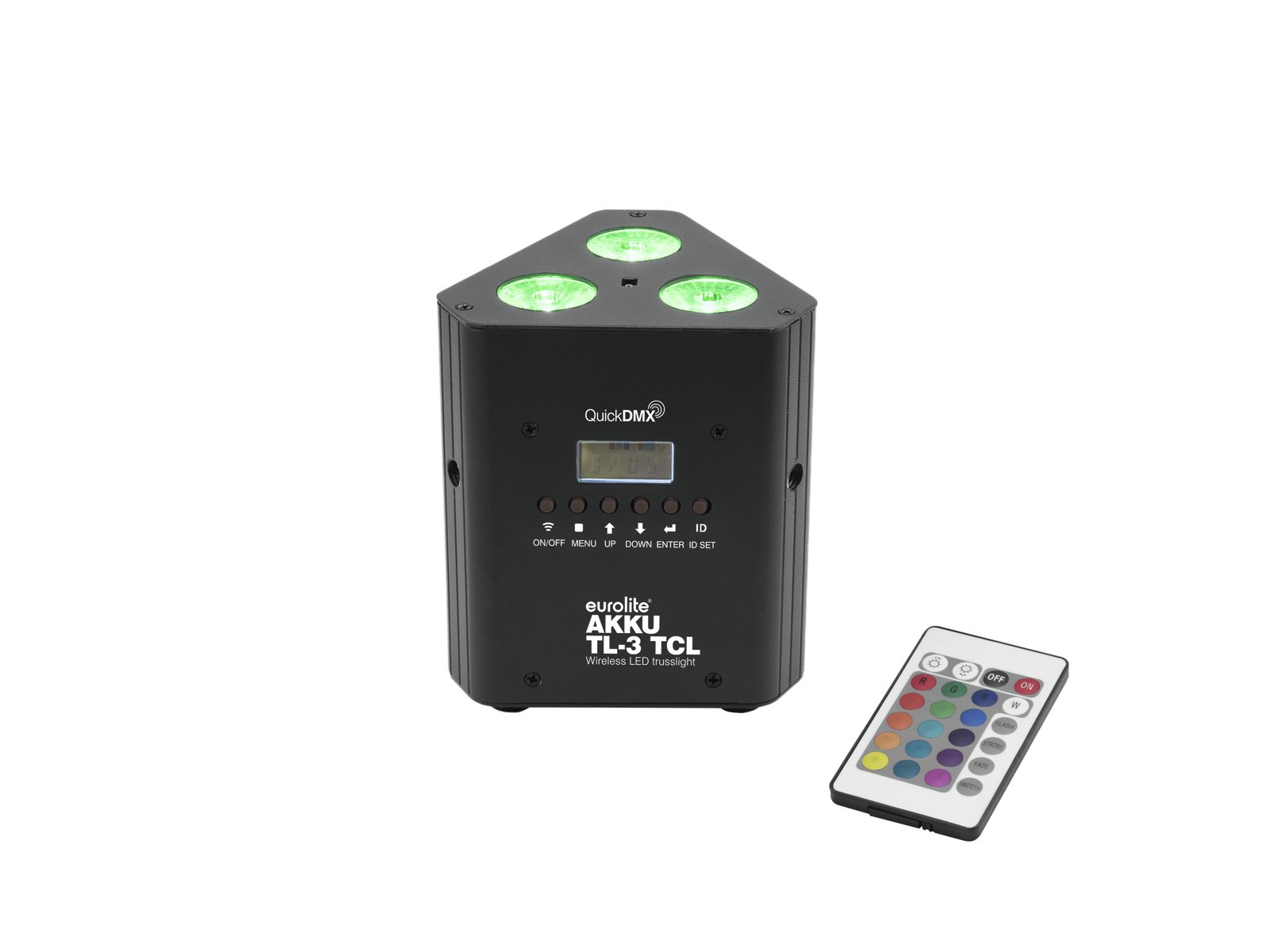 Eurolite Set 6x AKKU TL-3 TCL Trusslight QuickDMX + Case TDV-1