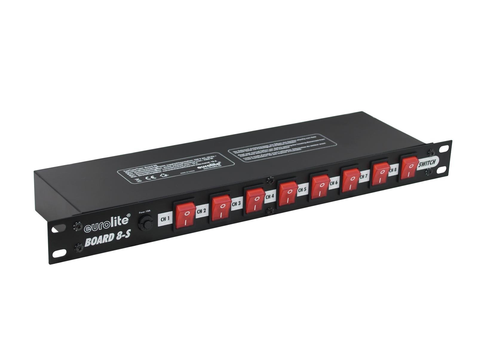 Eurolite Board 8-S m/8x Kaltgerätebuchse