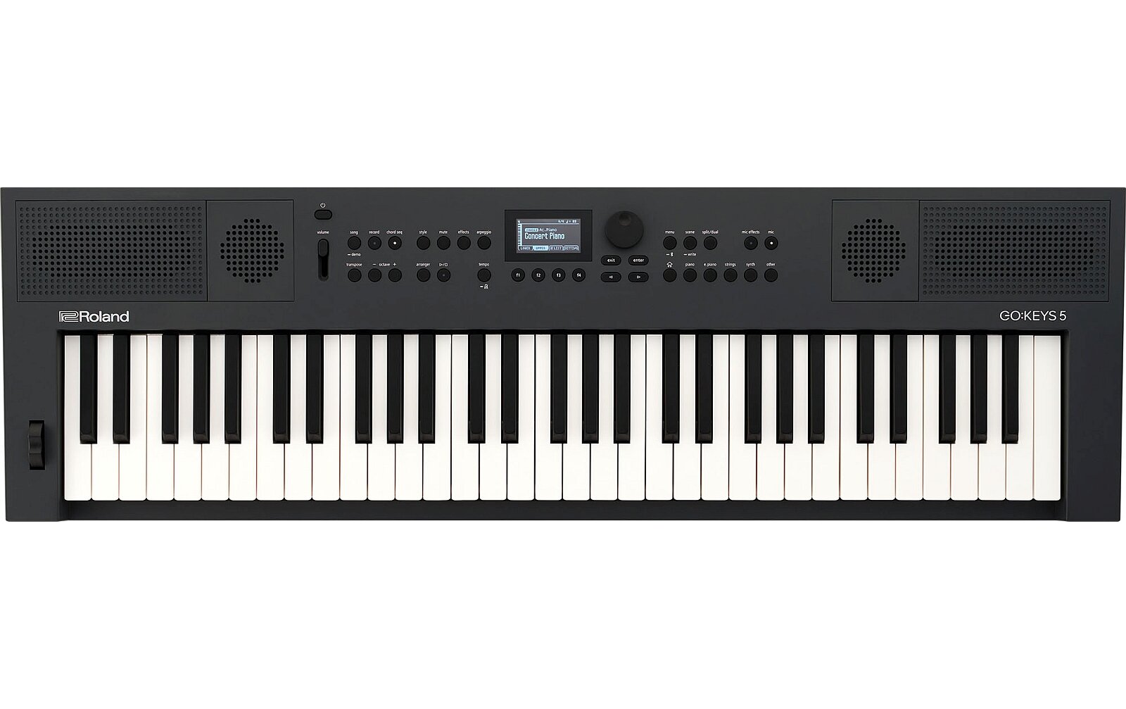 Roland GO:KEYS 5 Music Creation Keyboard Grafit