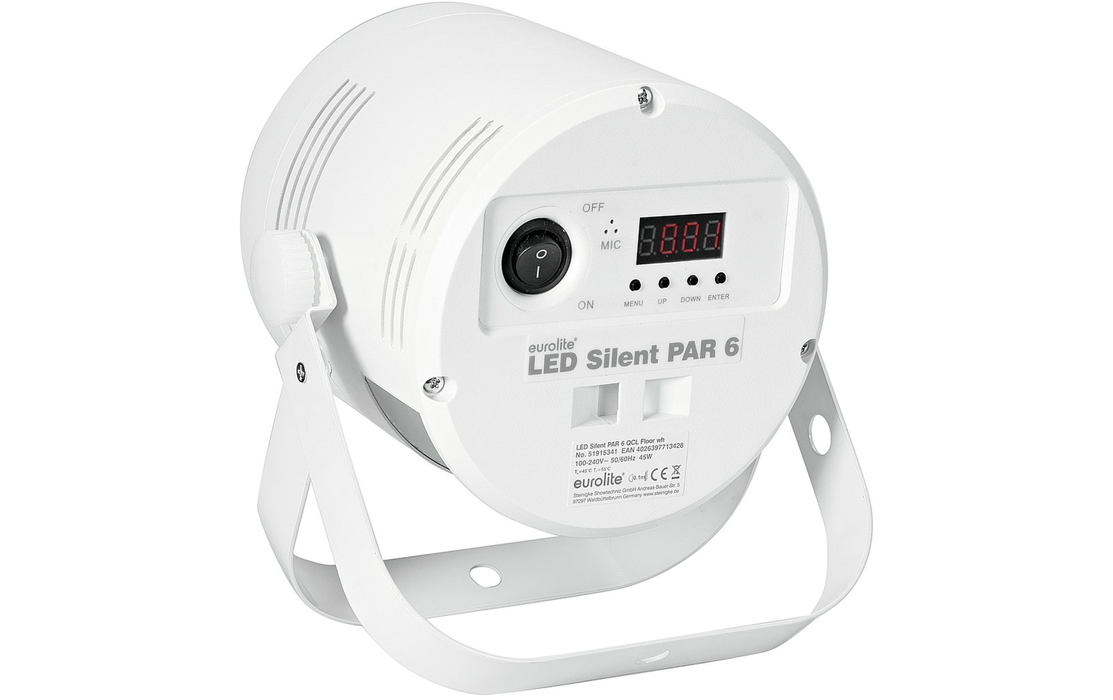 Eurolite LED Silent Par 6 QCL Floor ws