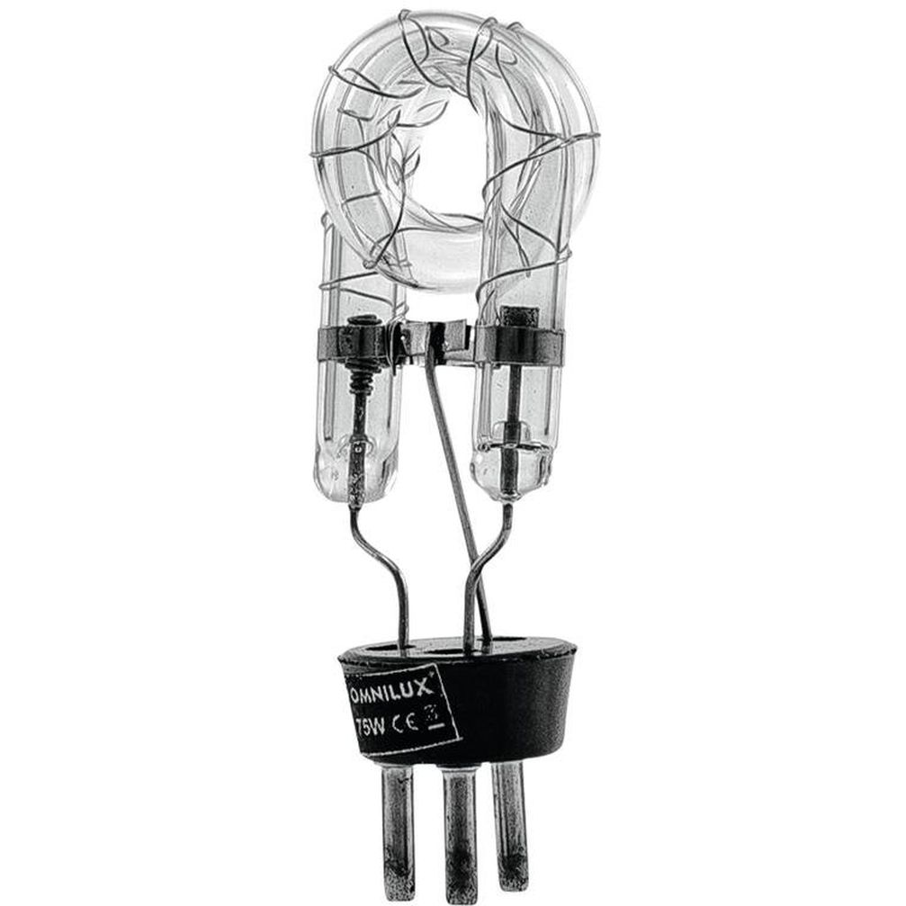 Omnilux Blitzröhre 75W Doppelwendel 3 pin