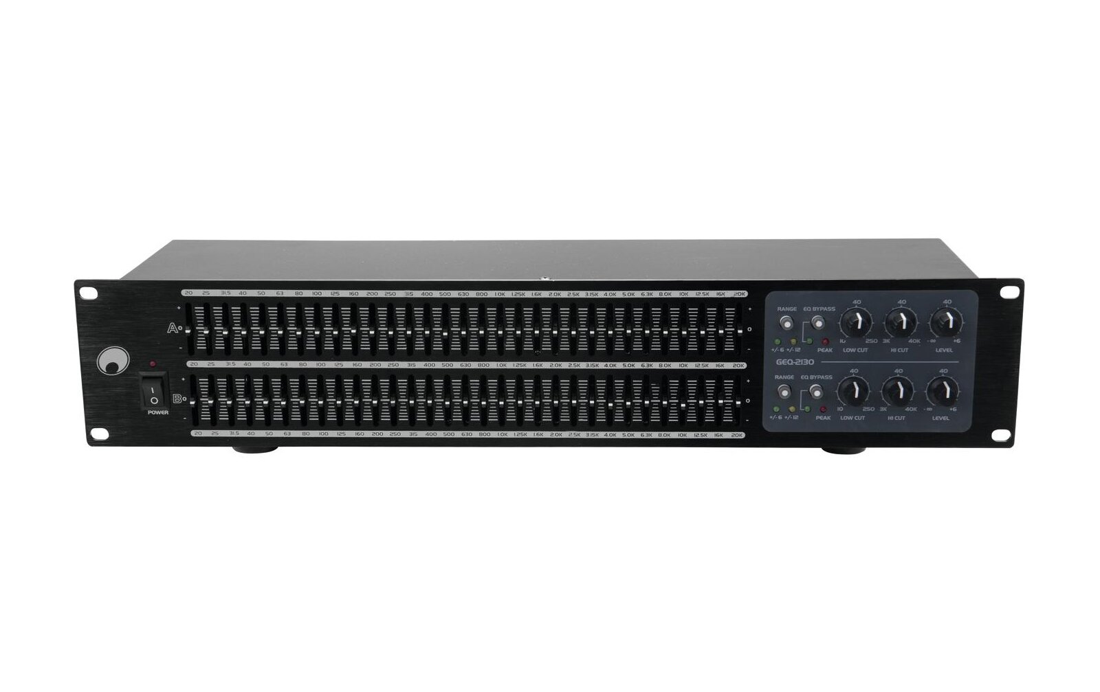 Omnitronic GEQ-2310 Equalizer 2x31-Band