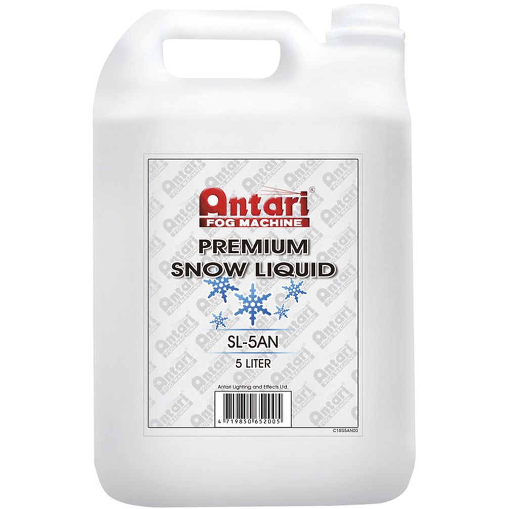 Antari Snow Liquid SL-5AN, 5 Liter, Premium Fine
