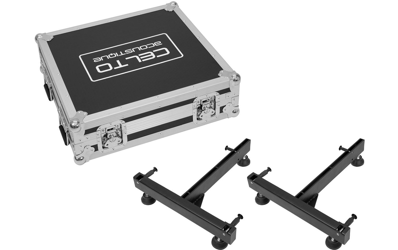 Celto Acoustique IR10+-ST2 Universelles Groundstack Rahmen Set inkl. Case
