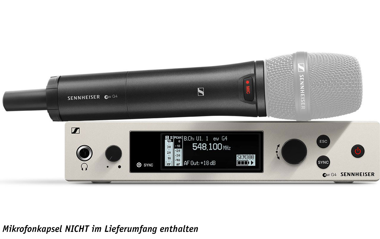 Sennheiser ew 300 G4 Base SKM-S DW Frequenz (790 - 865 MHz)