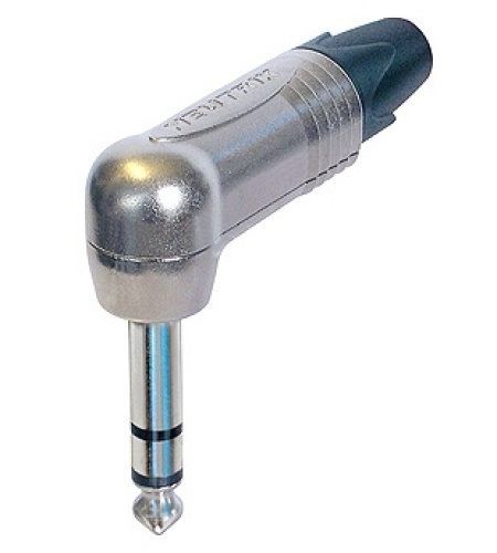 Neutrik Klinkenstecker 6,3mm, gewinkelt,  NP3RX
