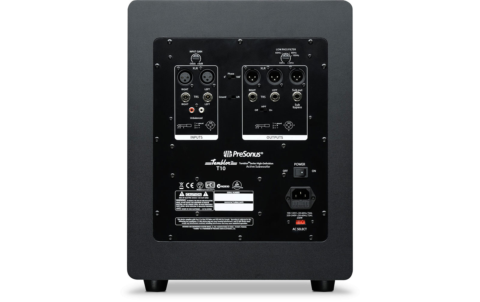 Presonus Temblor T10 Subwoofer