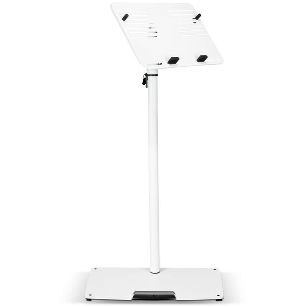 Gravity LTS T 02 W Universal Laptop-Ständer mit verstellbaren Haltepins und Stahlfuß