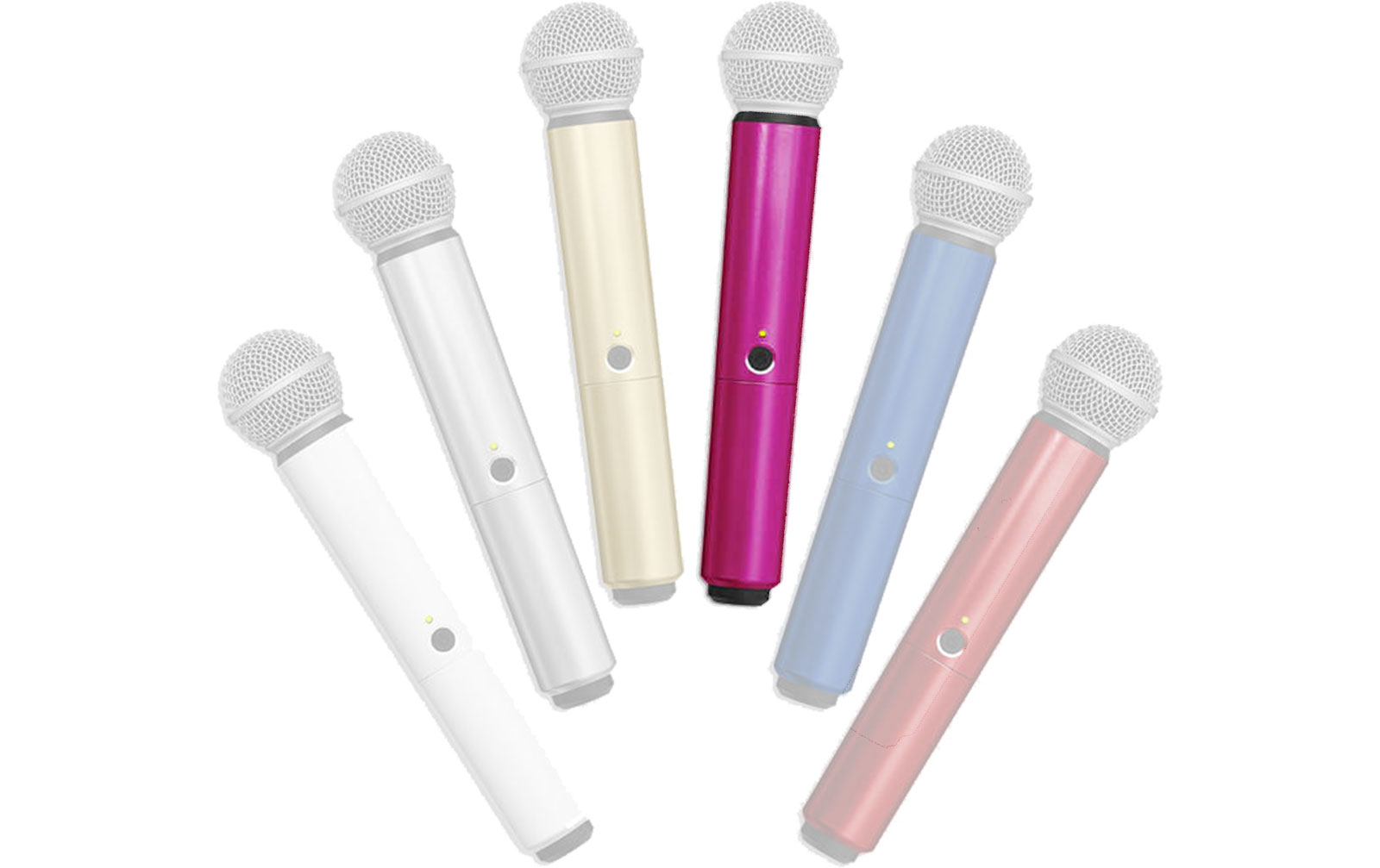 Shure WA712-PNK Handsender-Gehäuse für BLX2/PG58, Pink