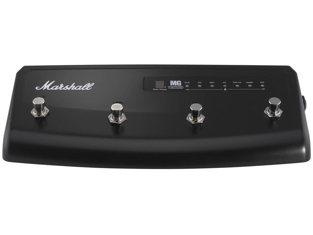 Marshall PEDL90008 Fußschalter 4-fach Stompware, programmierbar