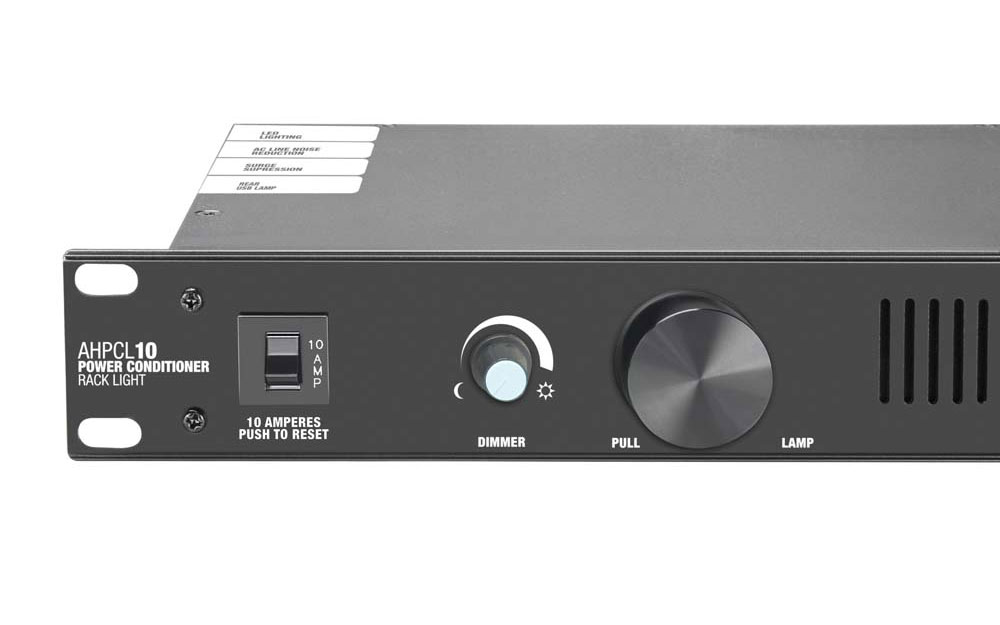 Adam Hall PCL 10 Power Conditioner mit Rack-Beleuchtung