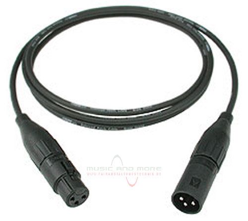 Klotz XLR 3p. female - XLR 3p. male, MB*X0100, 1m