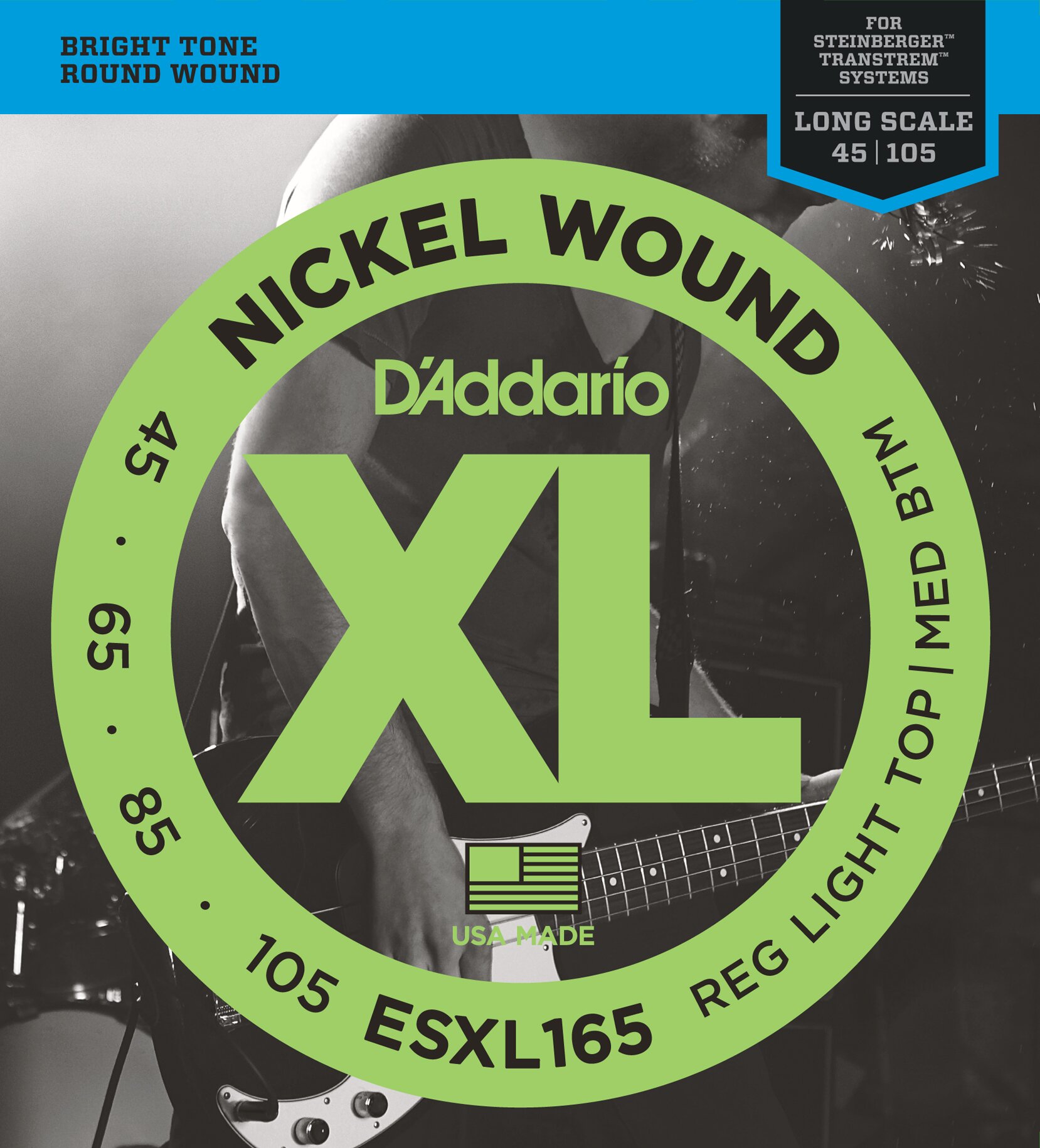 Daddario ESXL165 Saitensatz für E-Bass 045-105