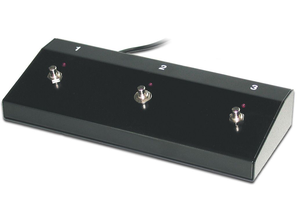 Marshall MPM 3E Fußschalter dreifach (früher FS-03) mit LED