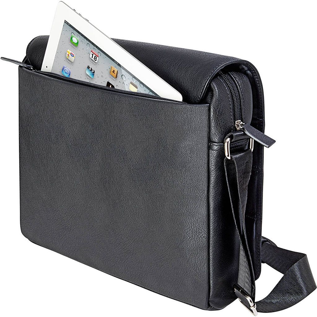 K&M 19705 Umhängetasche für Noten und Tablets, schwarz
