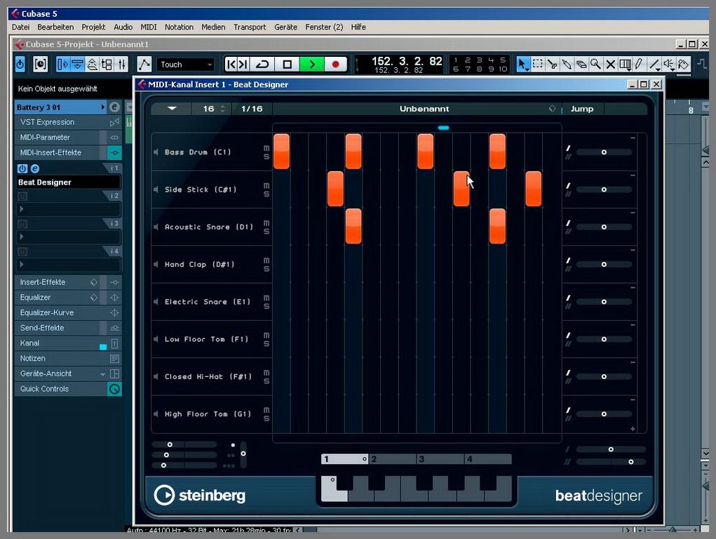DVD Lernkurs Hands On Cubase Vol.5 - Fortgeschrittene Technik