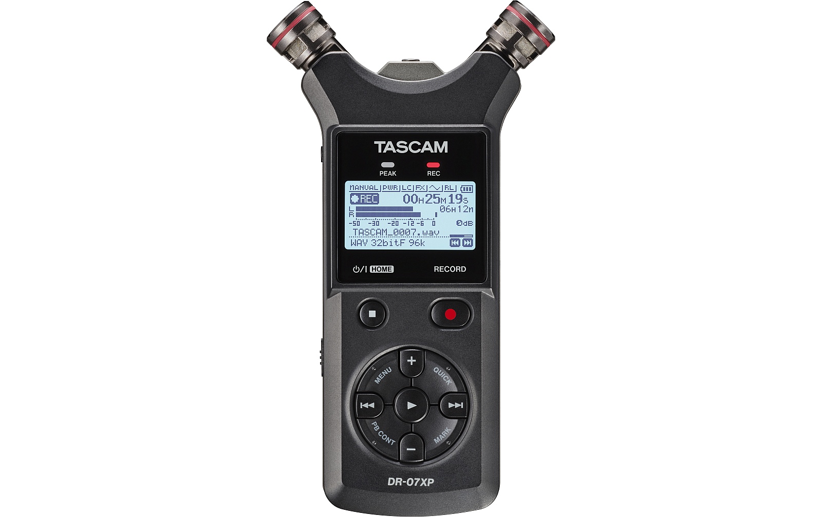 Tascam DR-07XP Mobiler Audio Recorder