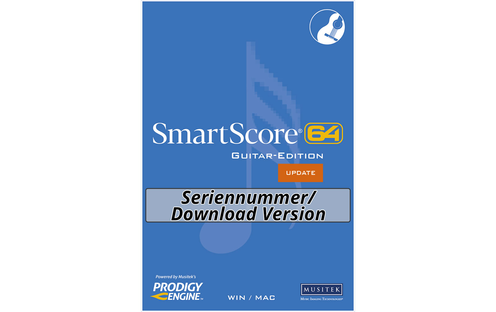 Musitek Update SmartScore 64 Guitar Edition deutsch - Download Version