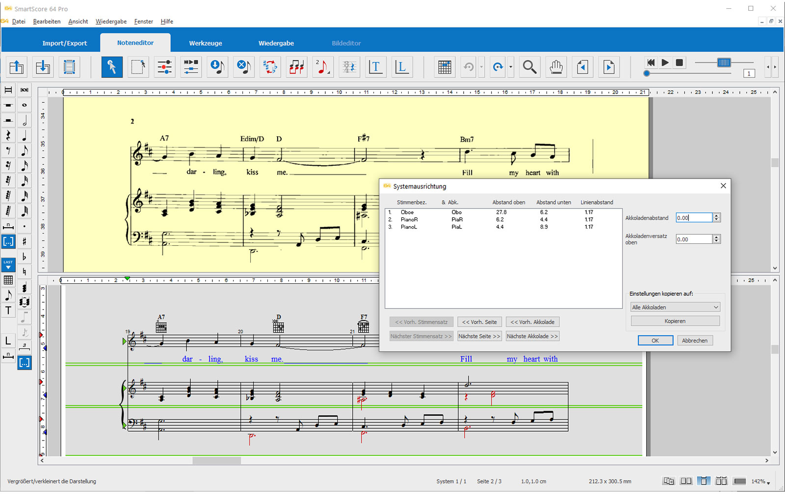 Musitek SmartScore 64 Professional LabPack 3 User deutsch - Boxed Version