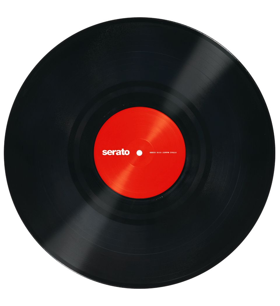 Serato Manifesto, 12" Control Vinyls schwarz, We are all DJs