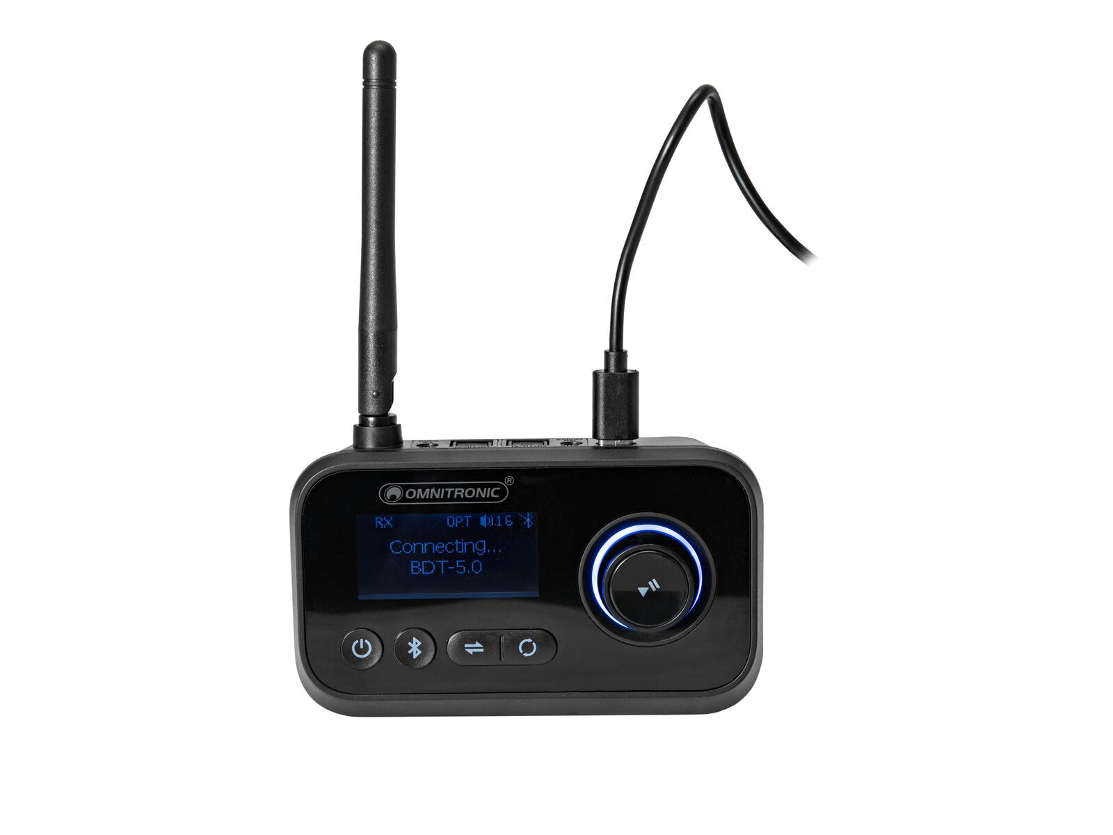Omnitronic BDT-5.2PRO Aptx HD Bluetooth Transceiver