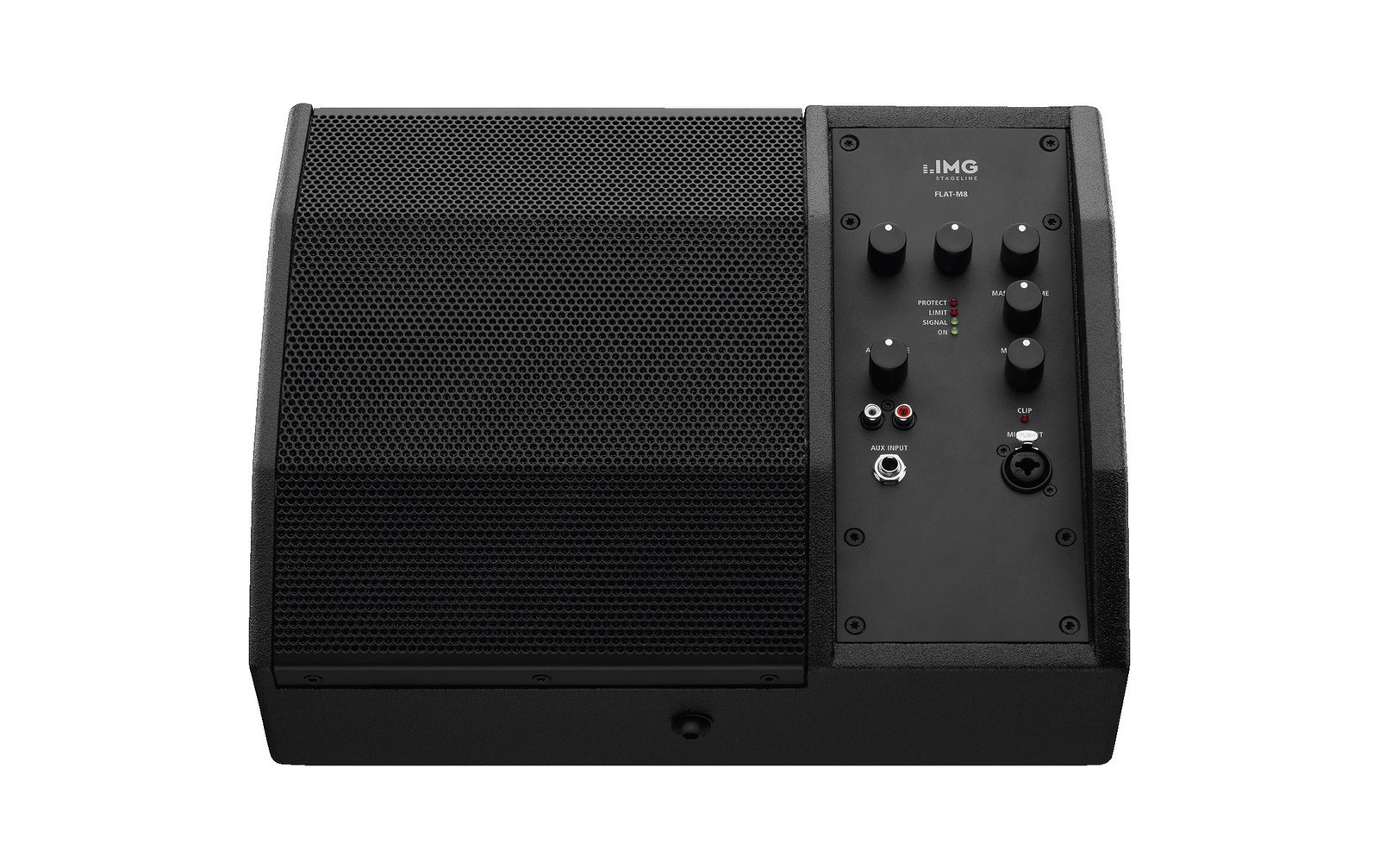 IMG Stageline FLAT-M8 Aktive PA-Bühnenmonitorbox, 300 W