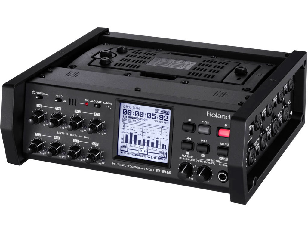 Roland R-88 Mehrspur Field Recorder