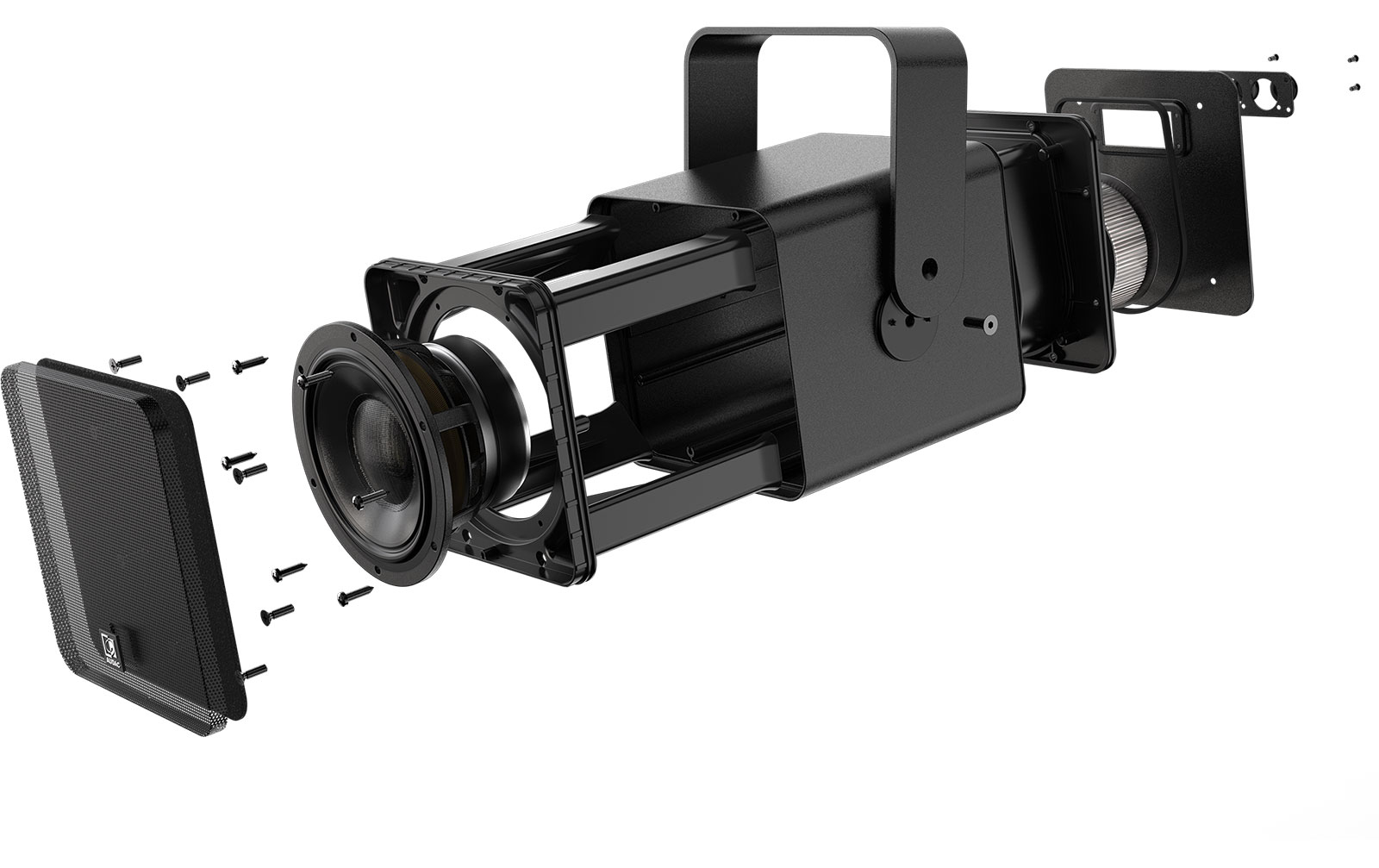 Audac Viro 5/B Hochleistungs-Koaxiallautsprecher 8 Ohm