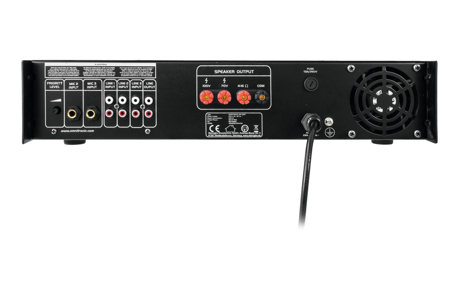 Omnitronic MP-120P ELA-Mischverstärker