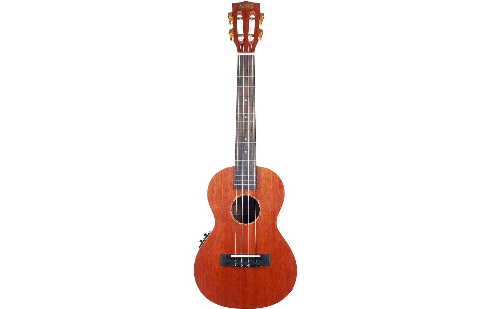Mahalo Java Tenor Electro Ukulele Trans Brown