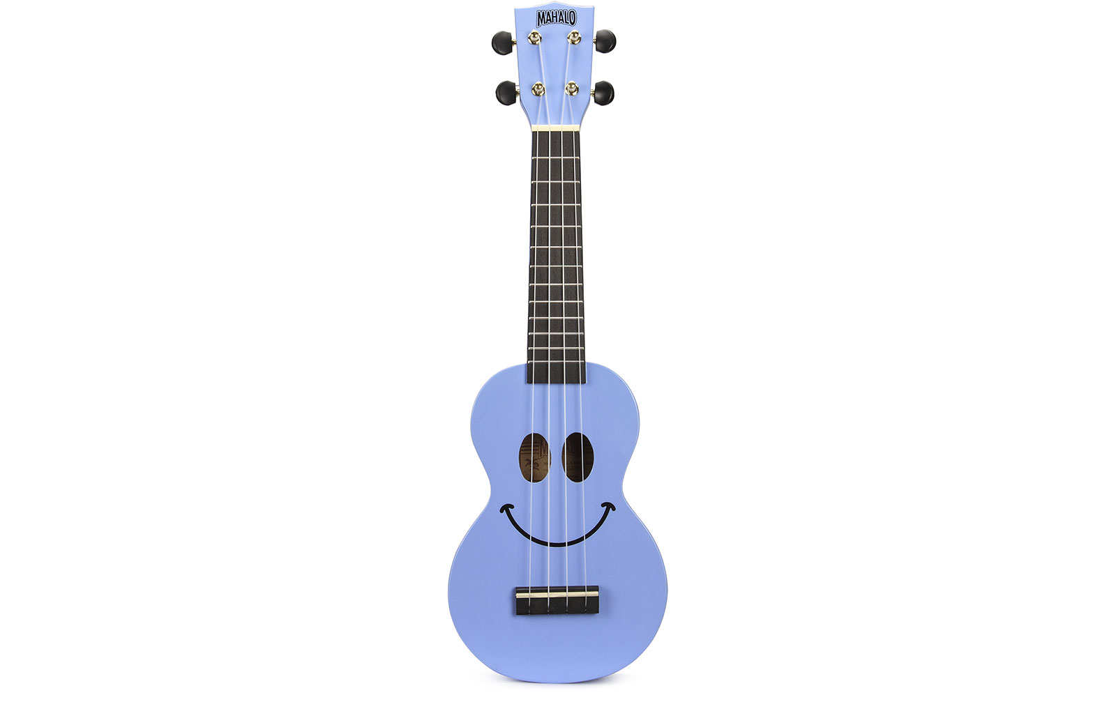 Mahalo Smiley Ukulele Light Blue
