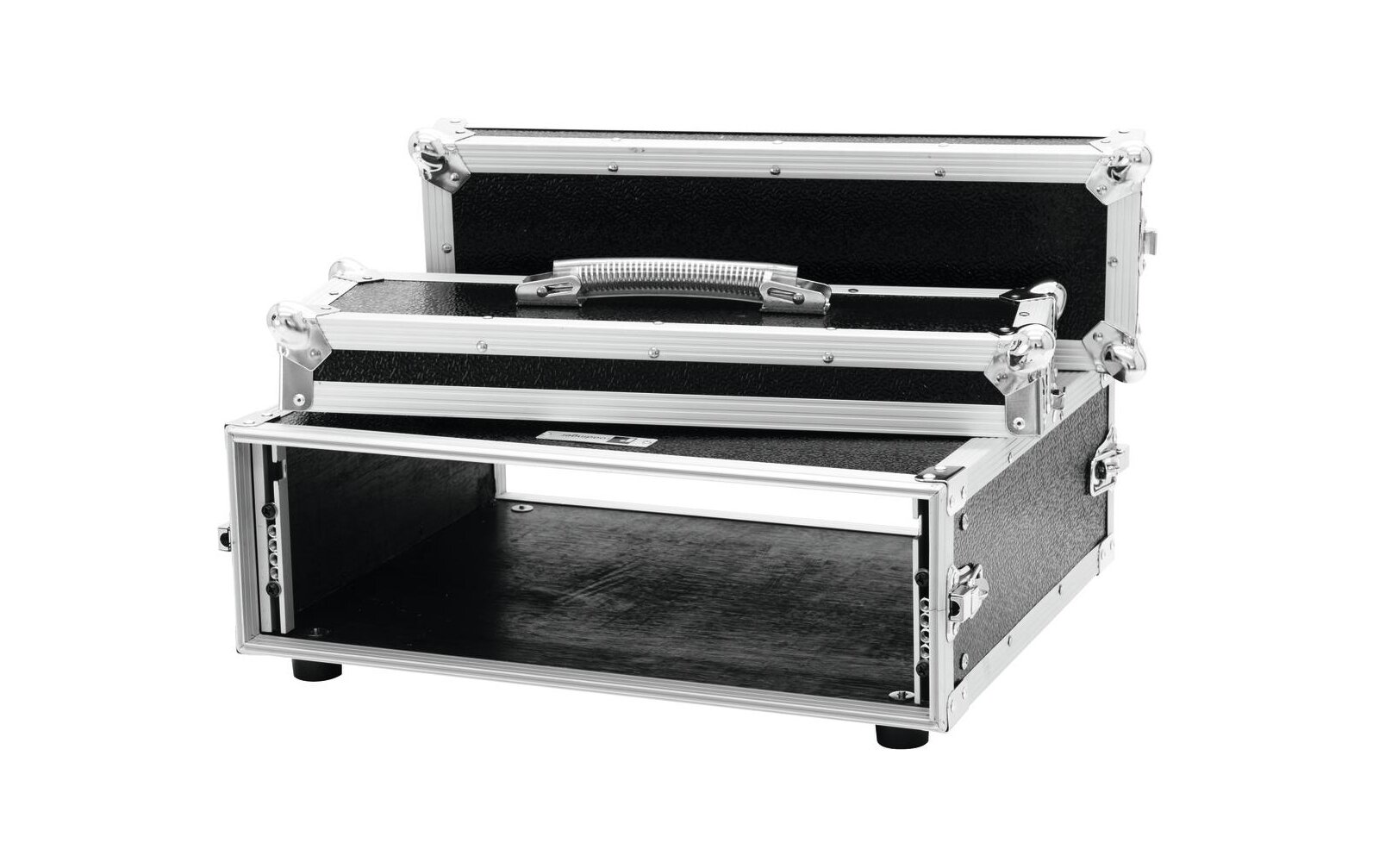 Roadinger Effektrack CO DD, 3HE, 40cm tief, schwarz