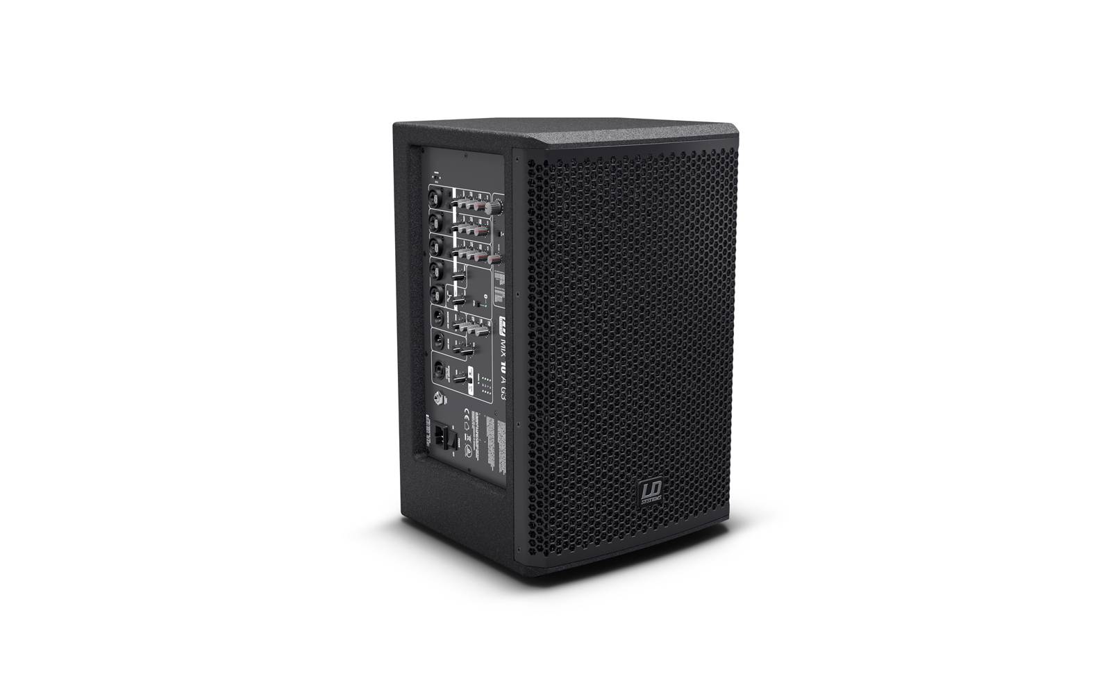 LD Systems MIX 10 A G3 2-Weg Aktiv-Lautsprecher mit integriertem 7-Kanal-Mixer