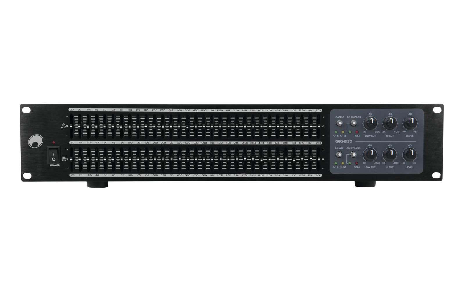 Omnitronic GEQ-2310 Equalizer 2x31-Band