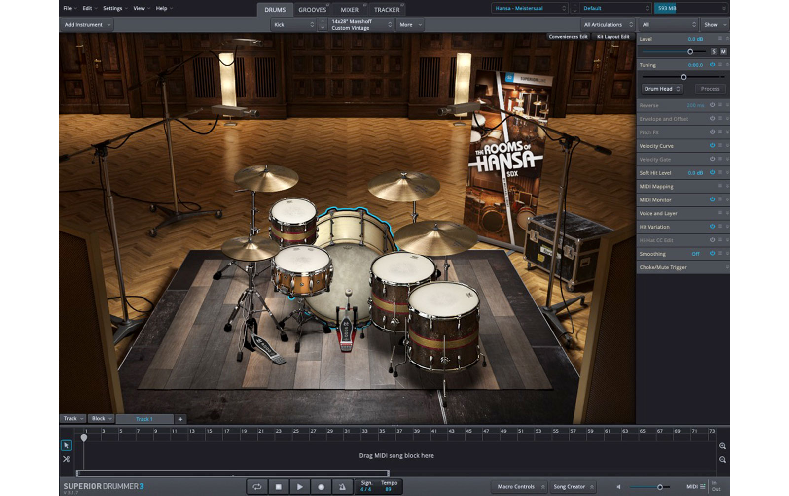 ToonTrack The Rooms of Hansa SDX (Licence Key)
