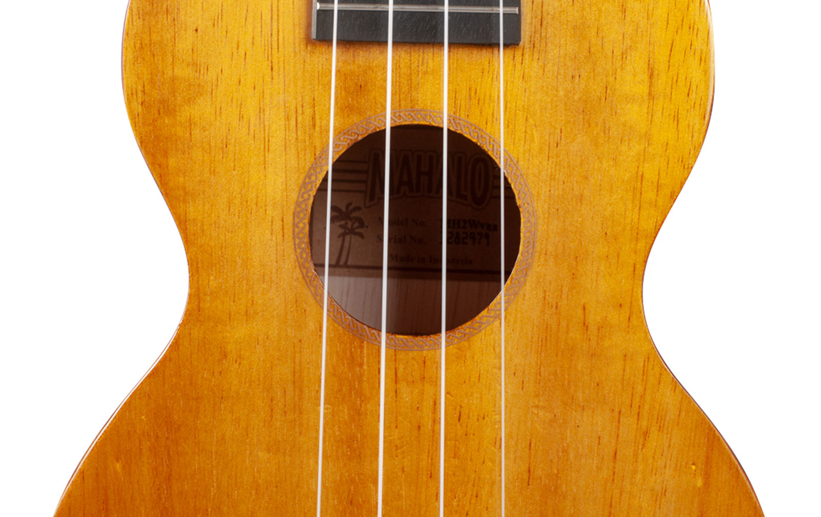 Mahalo Hano Concert Ukulele Vintage Natural (Wide Neck)