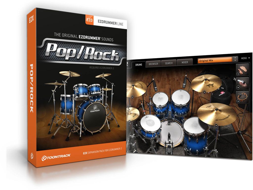 ToonTrack Pop/Rock EZX (Licence Key)