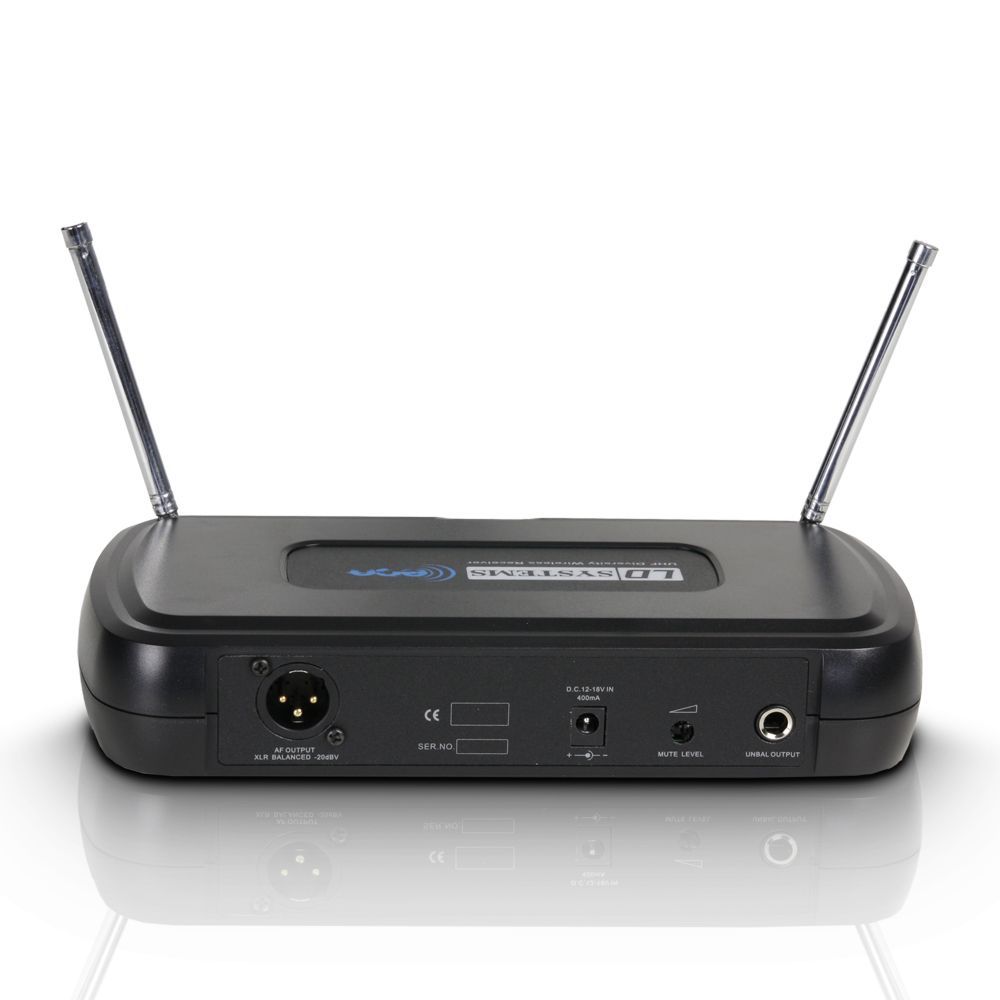 LD Systems ECO 2 Funksystem mit je 2x Belt Pack & Headset - 863,100/864,500 MHz