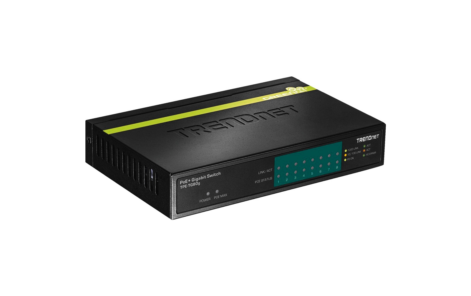 TRENDnet TPE-TG80G Power-over-Ethernet-Gigabit-Switch