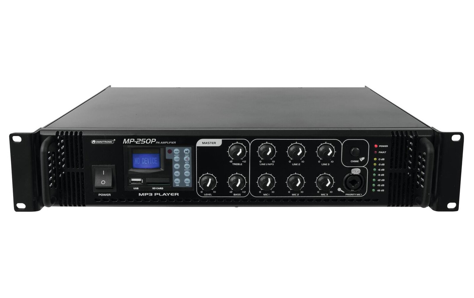 Omnitronic MP-250P ELA-Mischverstärker