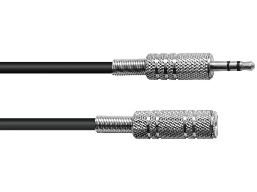 Omnitronic Klinke-Verlängerung KV-30, 3,5mm, 3m
