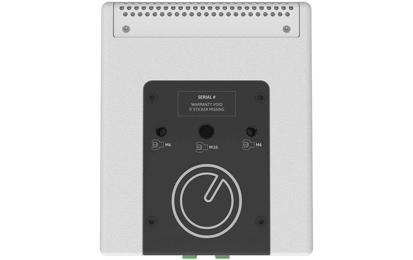 Intusonic 4FW50T 4" Fullrange Lautsprecher weiß