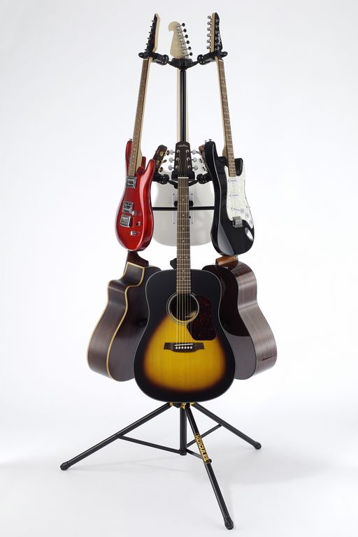 Hercules Stands CGS-526B 6-fach Gitarrenstativ mit AGS