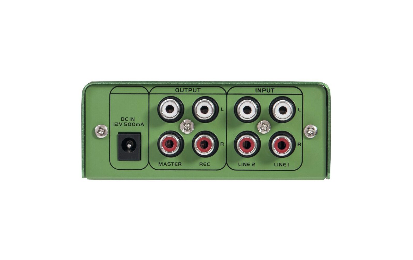 Omnitronic GNOME-202 Mini-Mixer grün