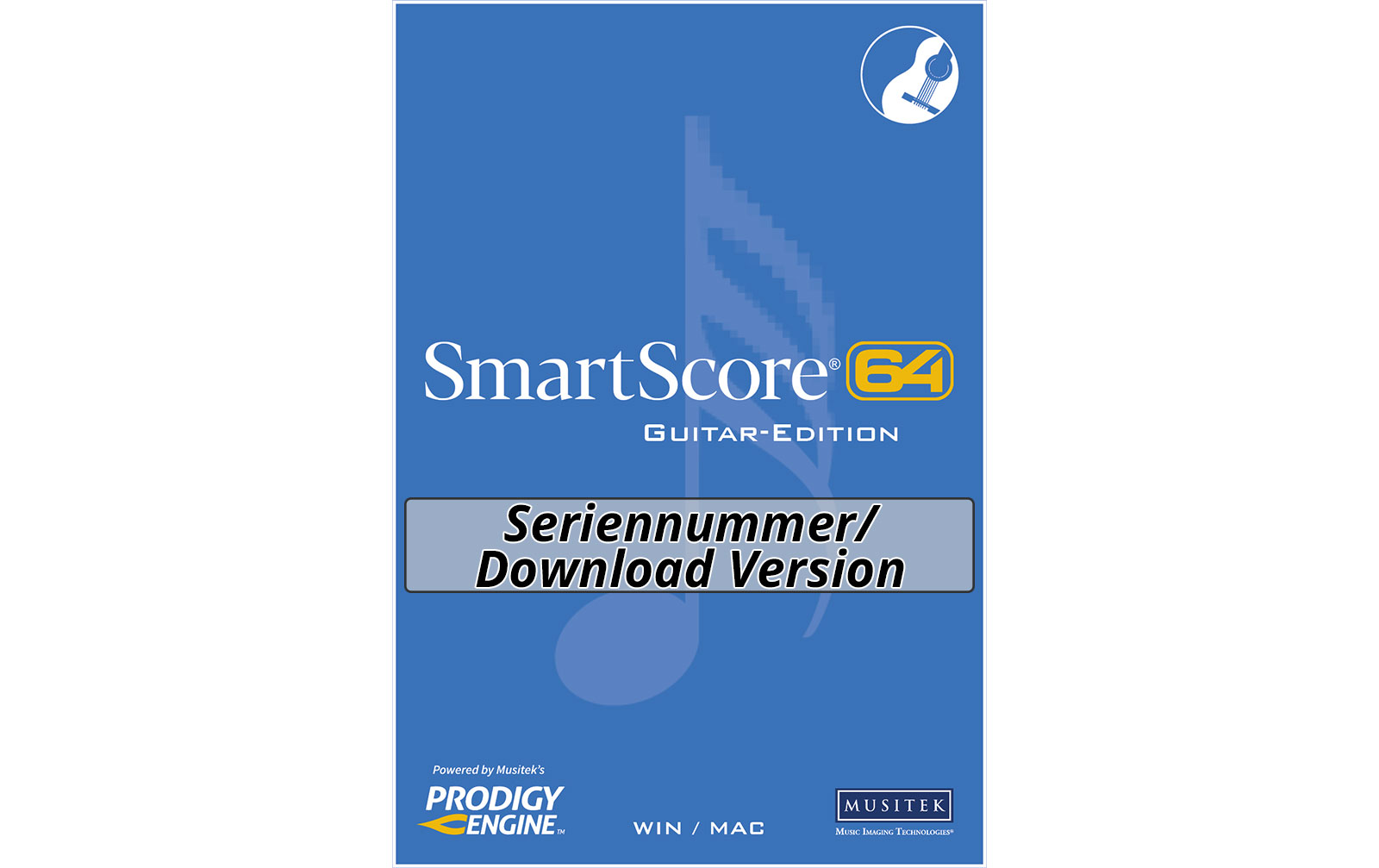 Musitek SmartScore 64 Guitar Edition deutsch - Download Version