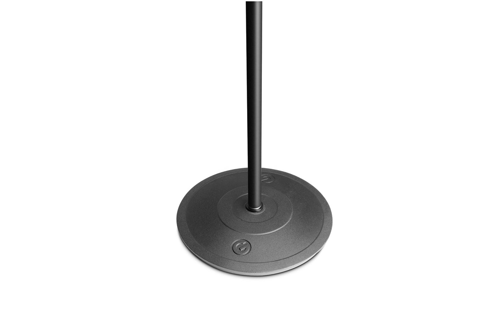 Gravity One-Hand Grip Mikrofonständer gerade mit Tellerfuß und 1-Hand-Höhenverstellung