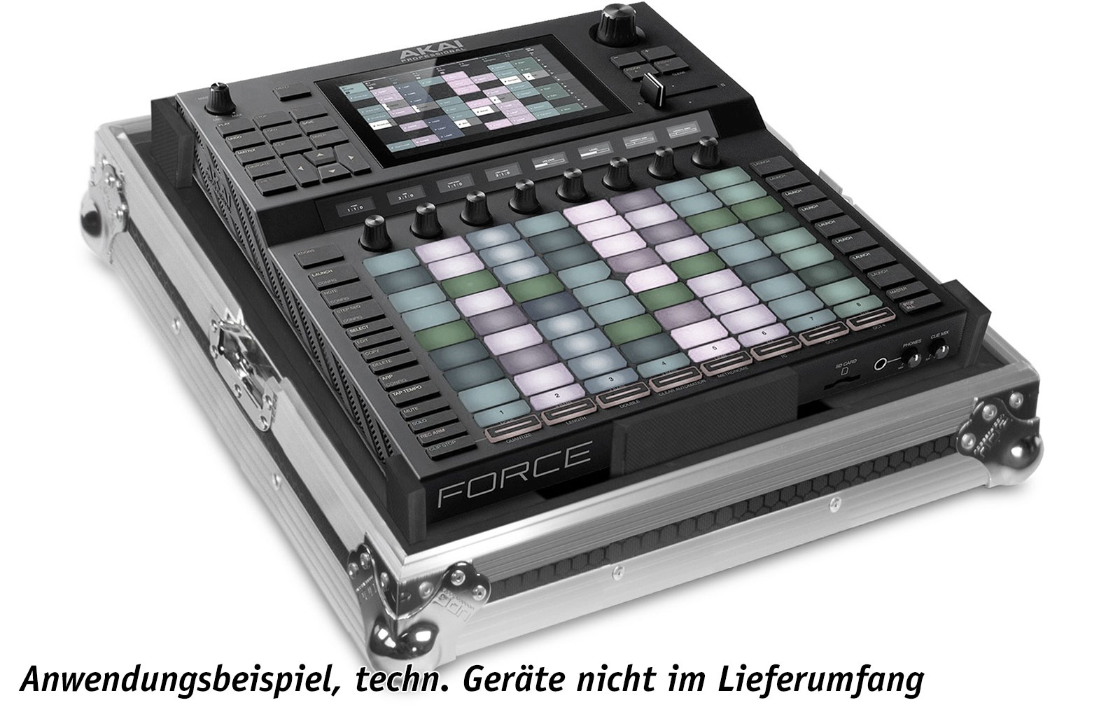 UDG Ultimate Flight Case Akai Force Silver (U92067SL)